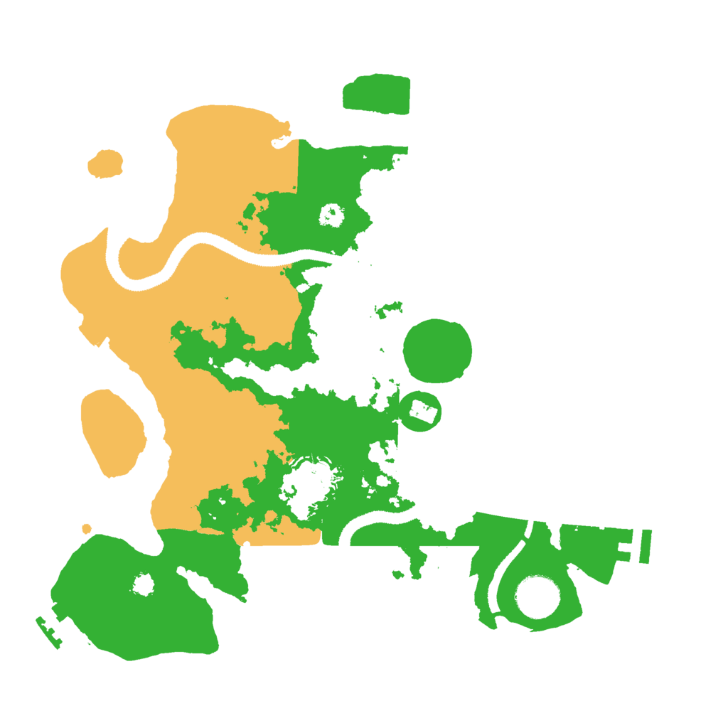 Biome Rust Map: Procedural Map, Size: 3000, Seed: 237129647