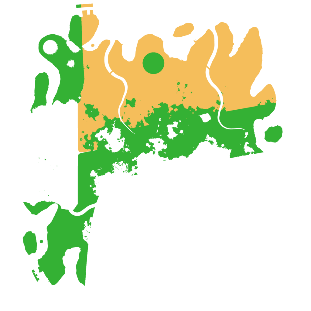 Biome Rust Map: Procedural Map, Size: 3800, Seed: 113120100