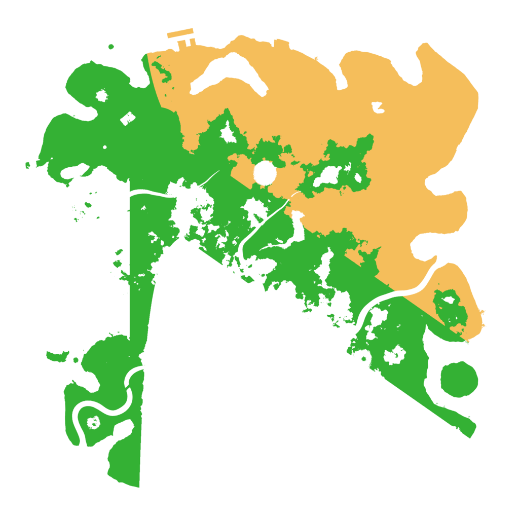 Biome Rust Map: Procedural Map, Size: 4000, Seed: 137558011