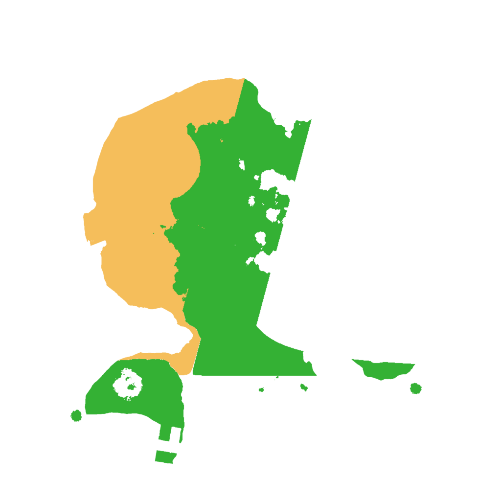 Biome Rust Map: Procedural Map, Size: 1800, Seed: 2017253565