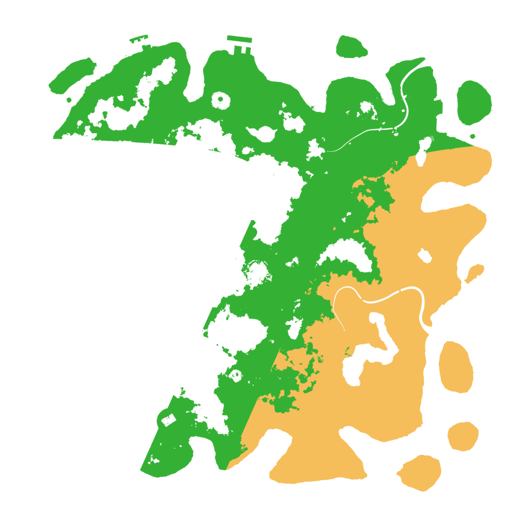Biome Rust Map: Procedural Map, Size: 4250, Seed: 1457835507
