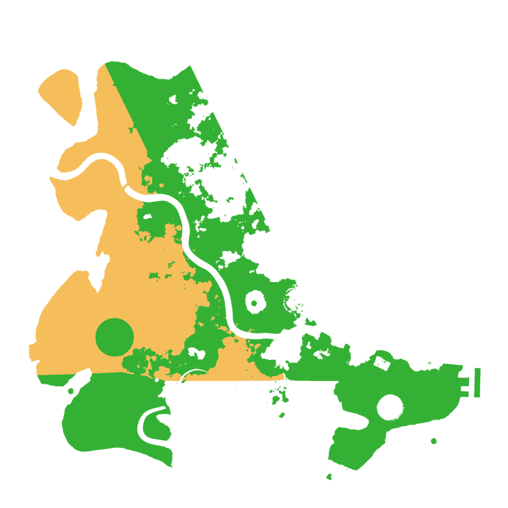 Biome Rust Map: Procedural Map, Size: 3500, Seed: 1851667610