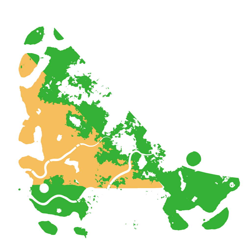 Biome Rust Map: Procedural Map, Size: 4800, Seed: 1201222877