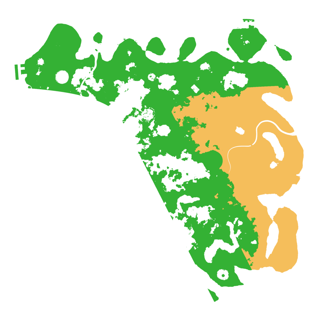 Biome Rust Map: Procedural Map, Size: 4250, Seed: 15200