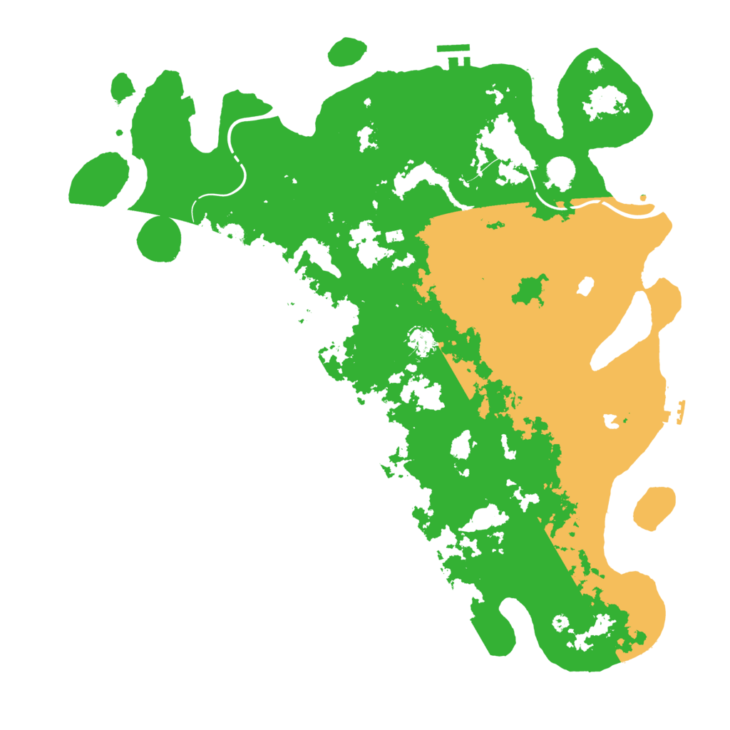 Biome Rust Map: Procedural Map, Size: 4500, Seed: 1717095178