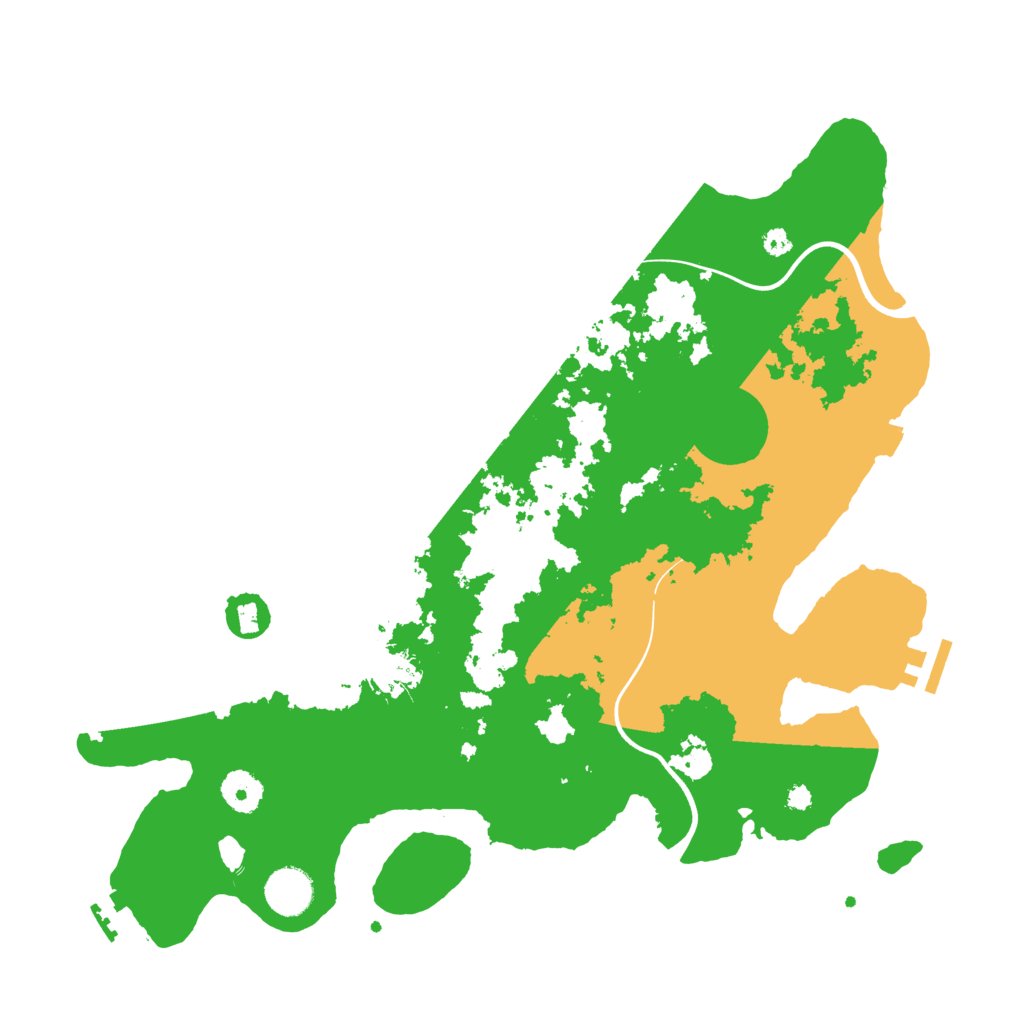Biome Rust Map: Procedural Map, Size: 3750, Seed: 275778990