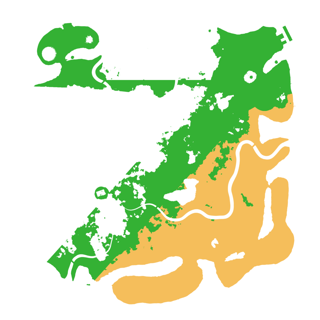 Biome Rust Map: Procedural Map, Size: 4000, Seed: 1869576