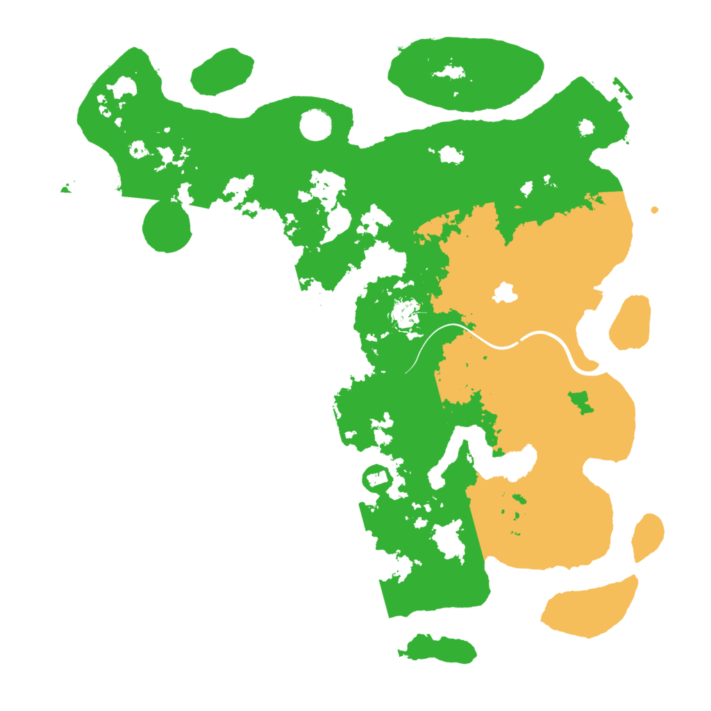 Biome Rust Map: Procedural Map, Size: 4000, Seed: 2085090817