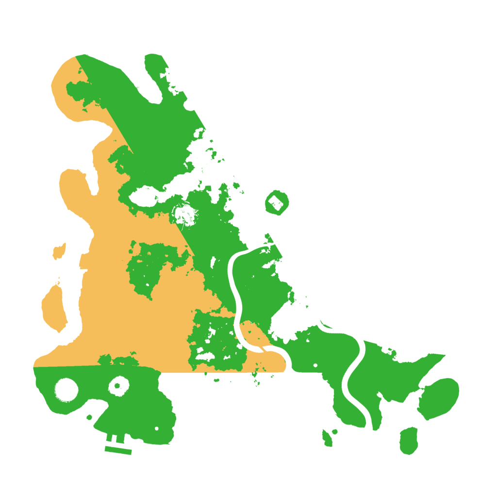 Biome Rust Map: Procedural Map, Size: 3750, Seed: 590791883