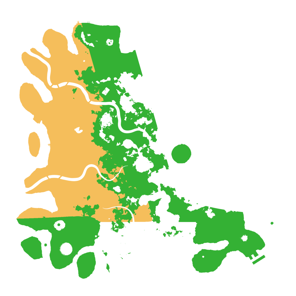 Biome Rust Map: Procedural Map, Size: 4250, Seed: 756704939