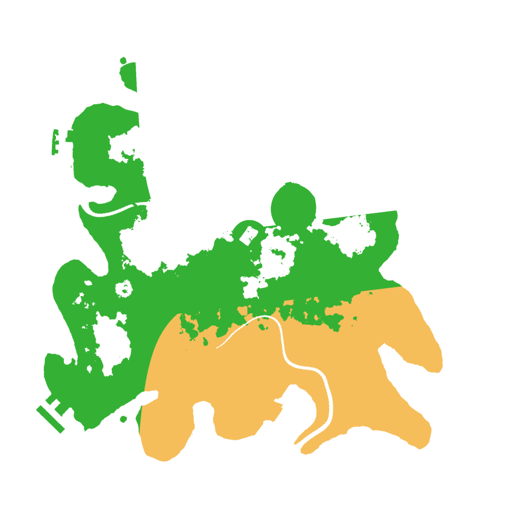 Biome Rust Map: Procedural Map, Size: 3000, Seed: 656546