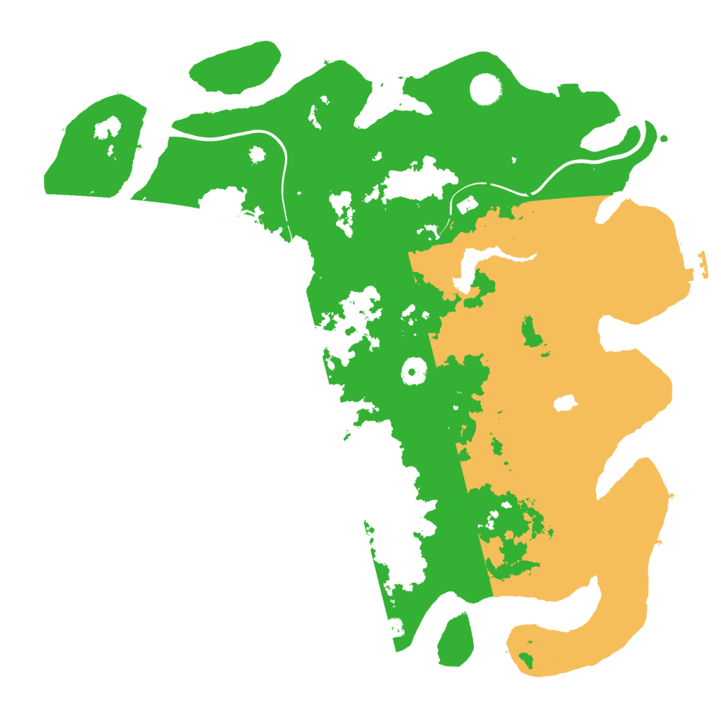 Biome Rust Map: Procedural Map, Size: 4000, Seed: 123123111