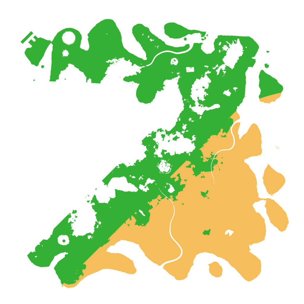 Biome Rust Map: Procedural Map, Size: 4096, Seed: 1673791944