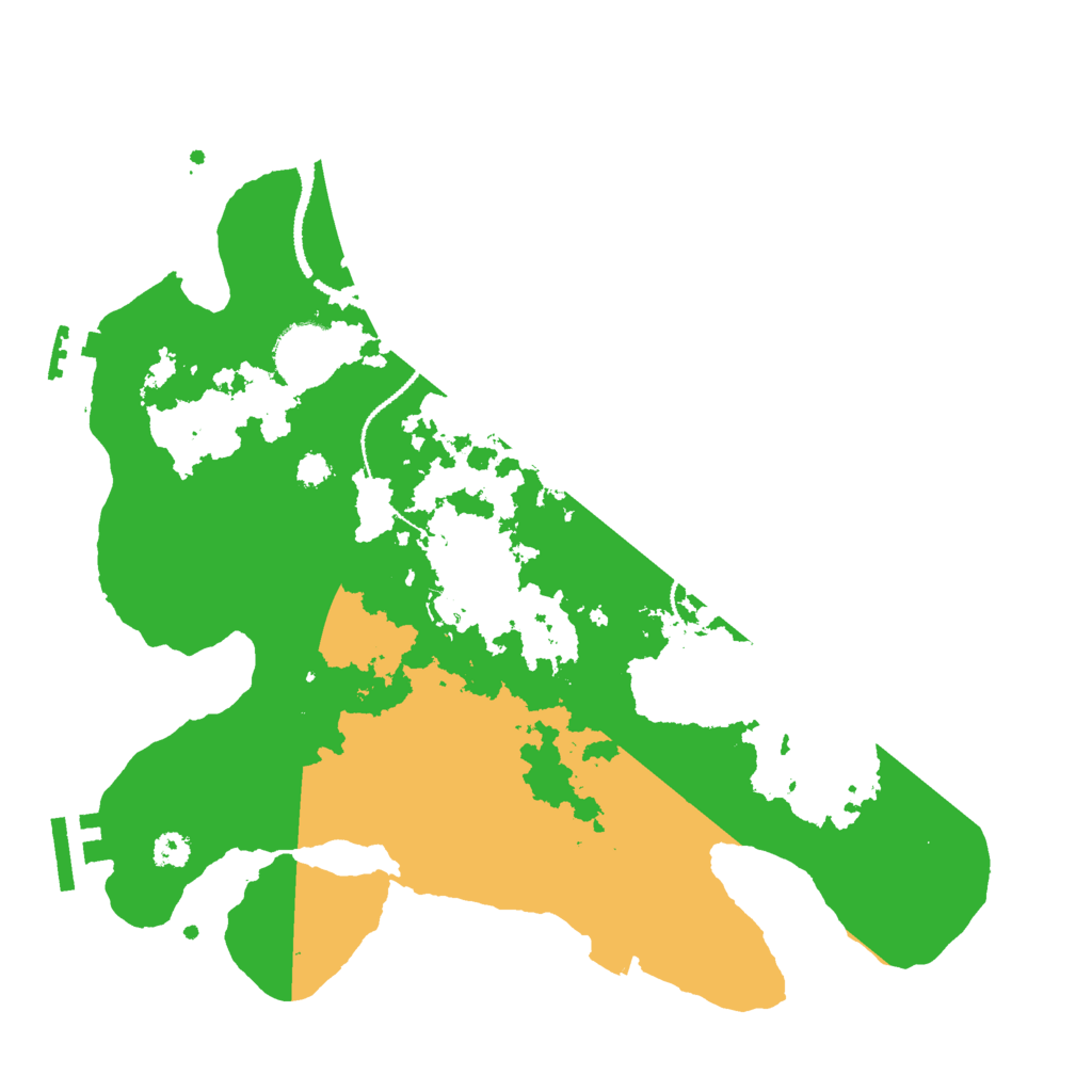 Biome Rust Map: Procedural Map, Size: 3000, Seed: 667589085