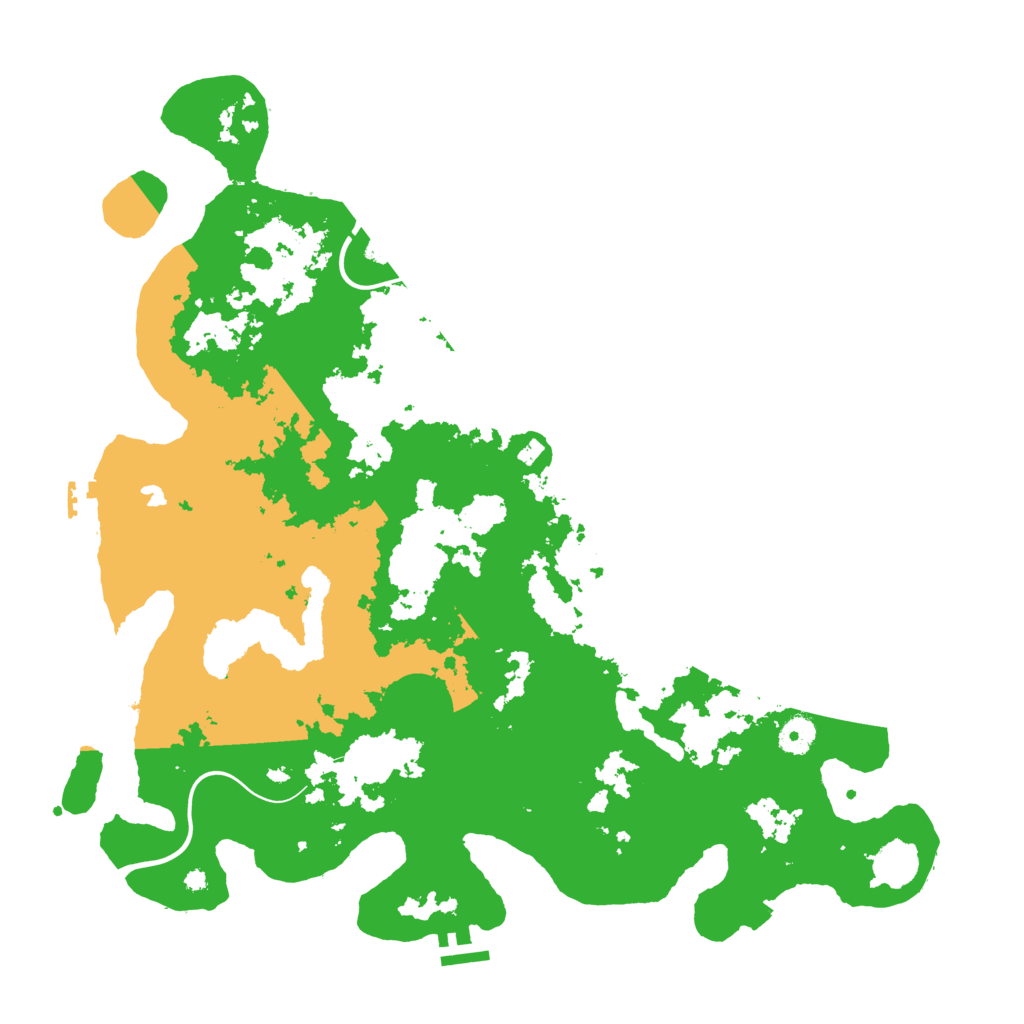 Biome Rust Map: Procedural Map, Size: 4250, Seed: 257229139