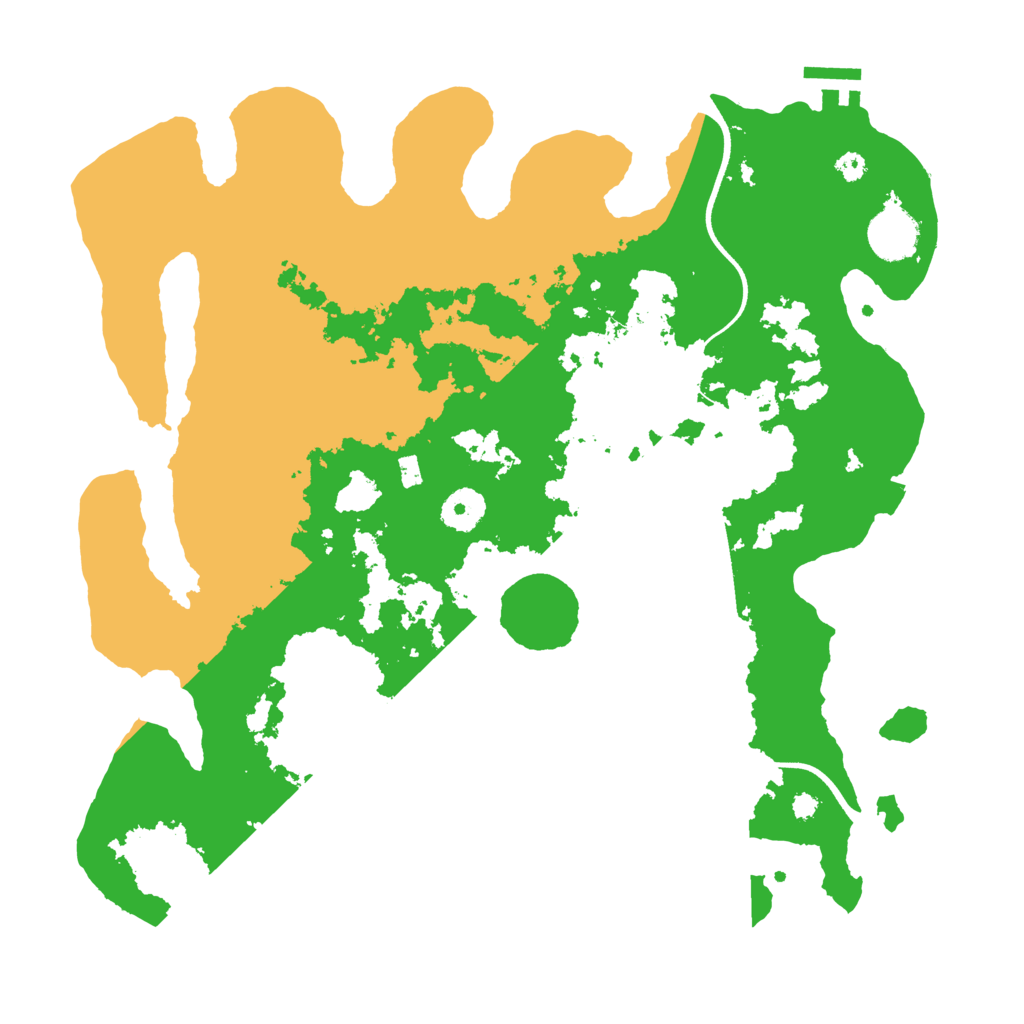 Biome Rust Map: Procedural Map, Size: 3600, Seed: 20325