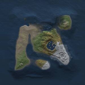 Thumbnail Rust Map: Procedural Map, Size: 1500, Seed: 751963211, 3 Monuments