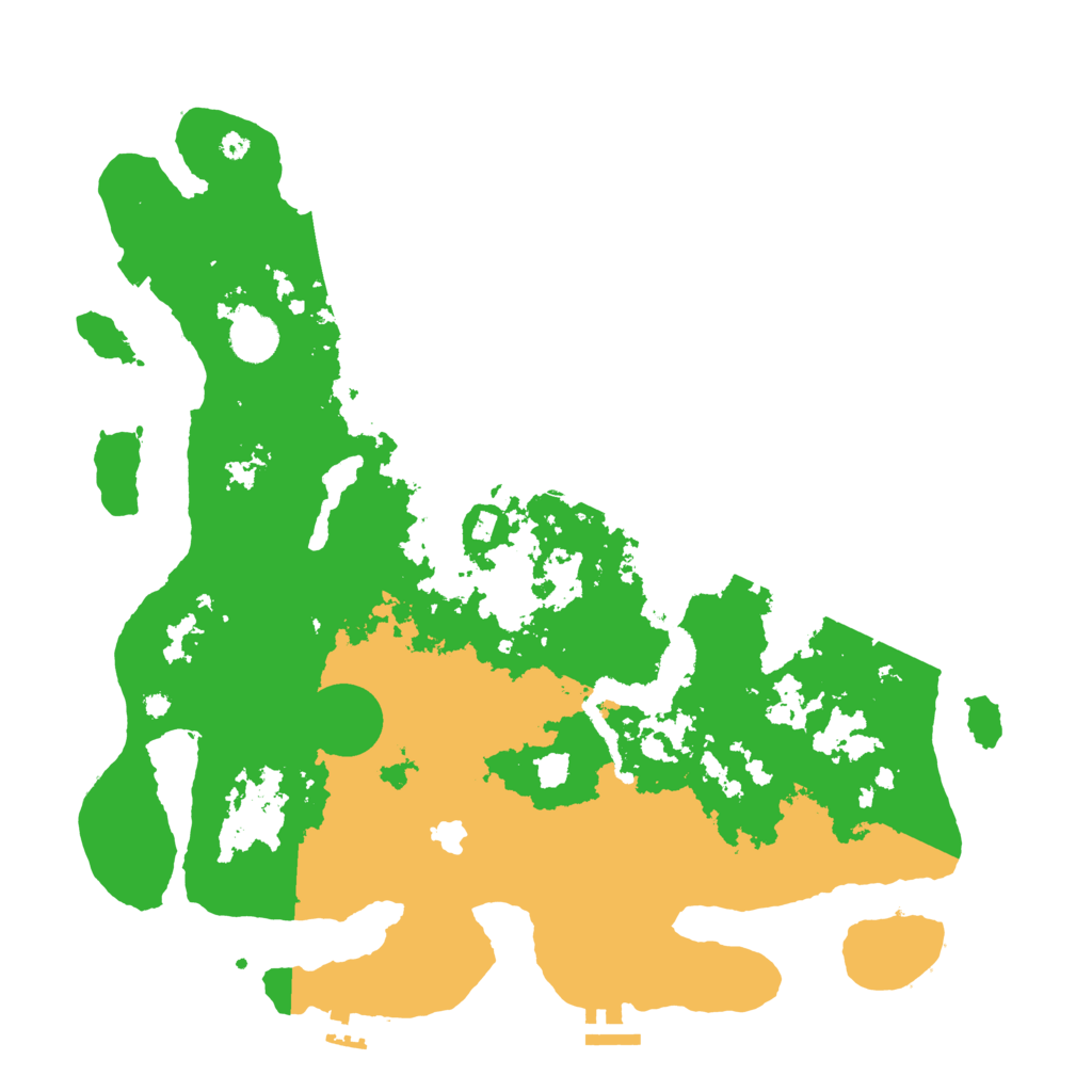 Biome Rust Map: Procedural Map, Size: 4000, Seed: 51273781