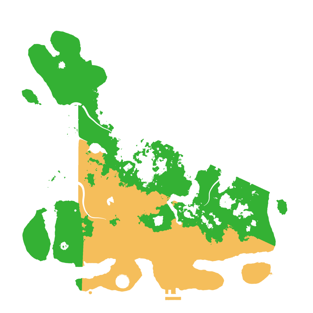 Biome Rust Map: Procedural Map, Size: 4000, Seed: 51273781