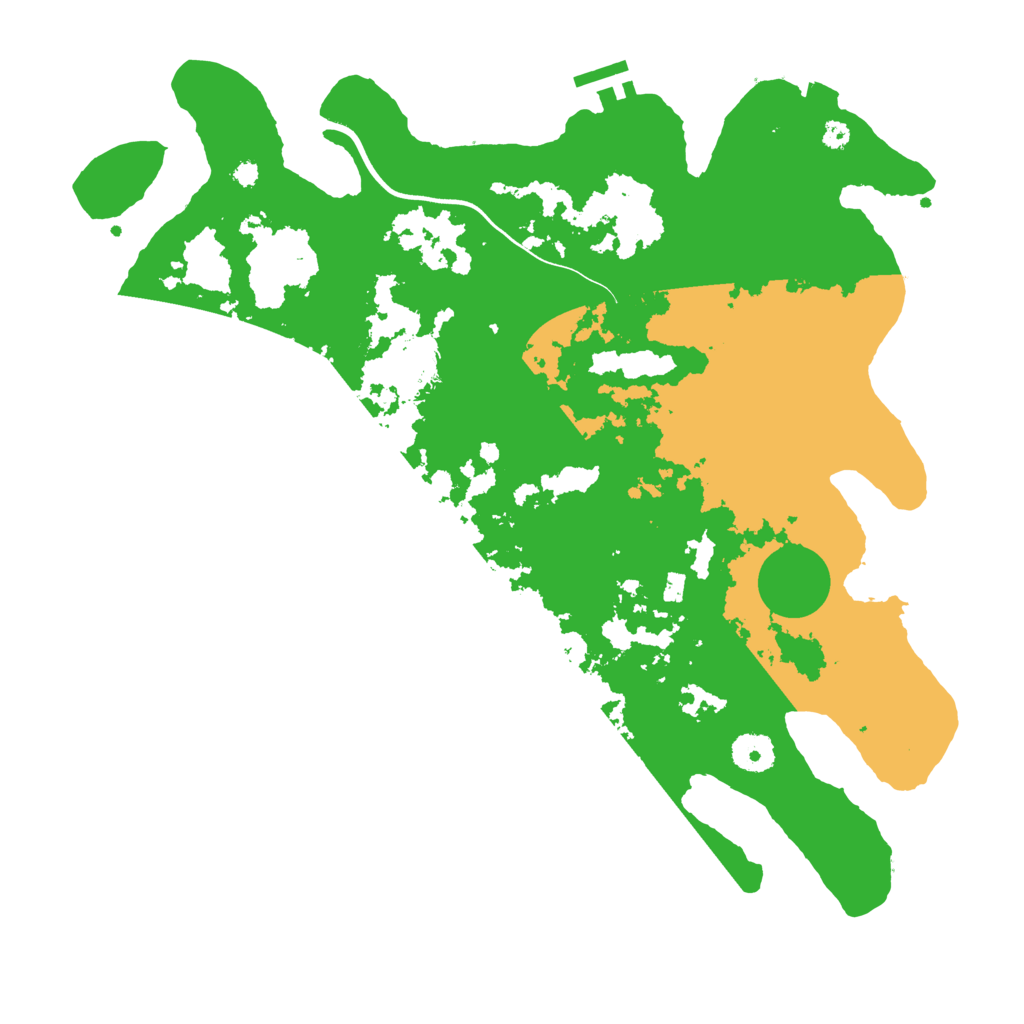 Biome Rust Map: Procedural Map, Size: 3750, Seed: 1609703273