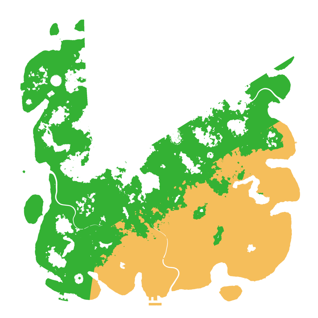 Biome Rust Map: Procedural Map, Size: 5000, Seed: 1936