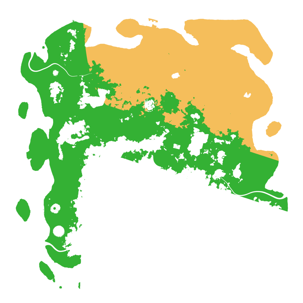Biome Rust Map: Procedural Map, Size: 4750, Seed: 460428060