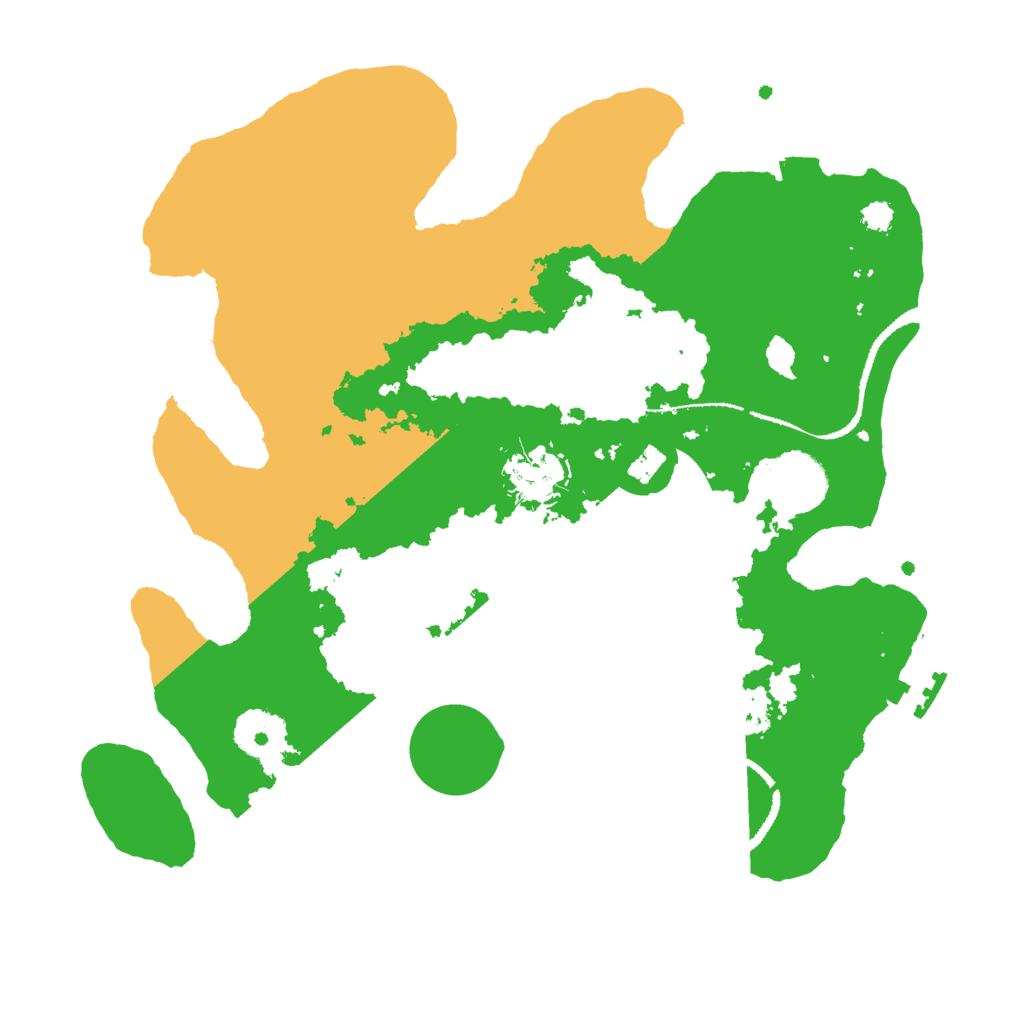 Biome Rust Map: Procedural Map, Size: 3000, Seed: 328875040