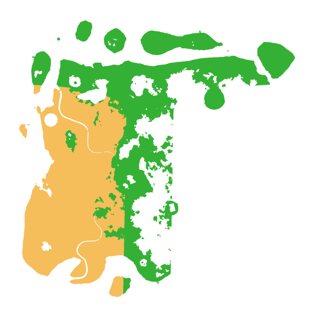 Biome Rust Map: Procedural Map, Size: 4200, Seed: 1153942085