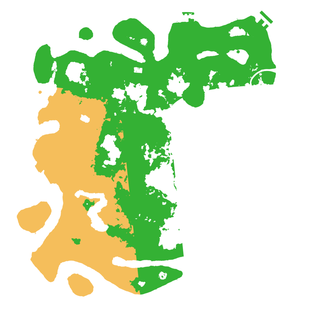 Biome Rust Map: Procedural Map, Size: 4000, Seed: 60634350
