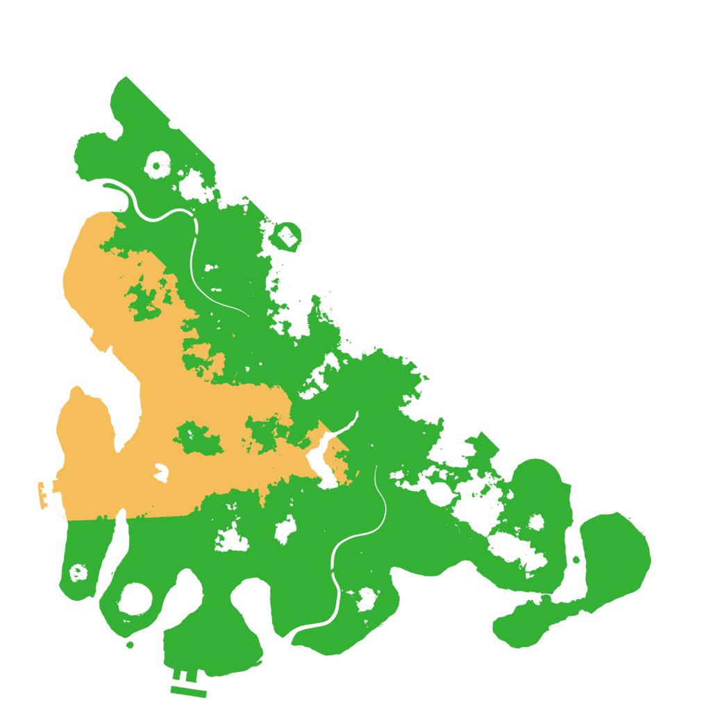 Biome Rust Map: Procedural Map, Size: 4000, Seed: 251612397