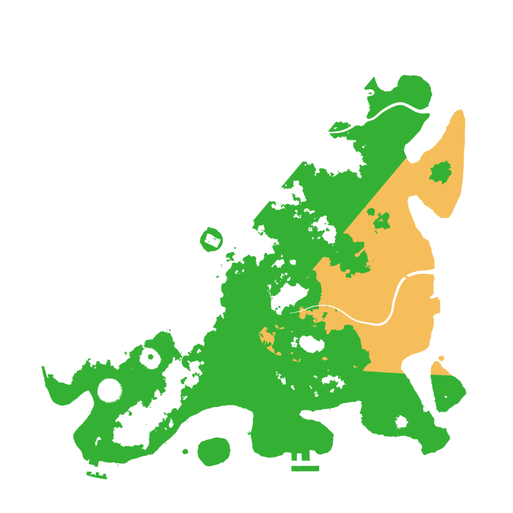 Biome Rust Map: Procedural Map, Size: 3750, Seed: 1527990100