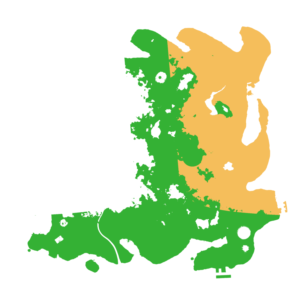 Biome Rust Map: Procedural Map, Size: 4000, Seed: 1945483449