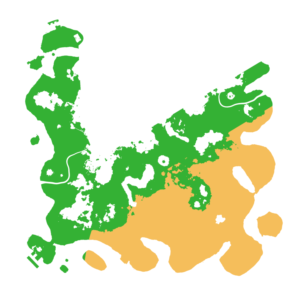 Biome Rust Map: Procedural Map, Size: 4000, Seed: 127445807