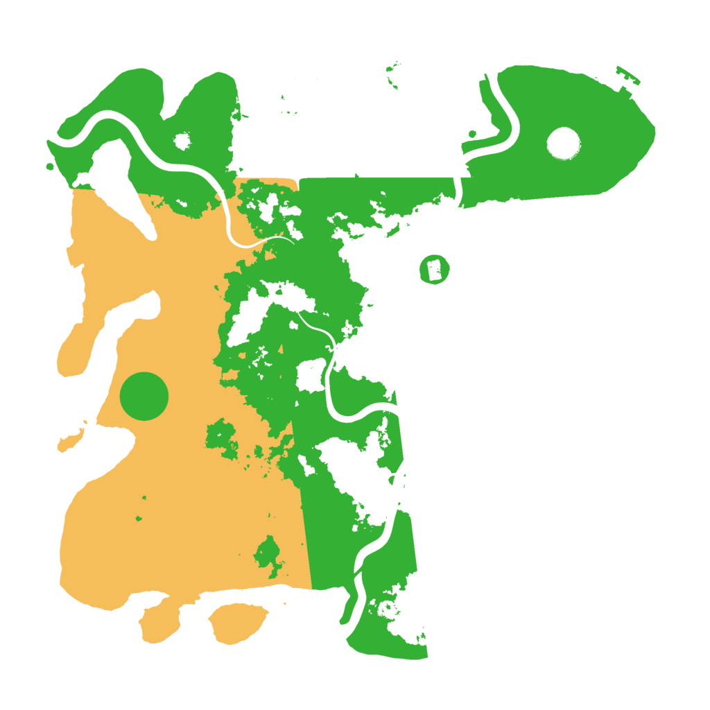 Biome Rust Map: Procedural Map, Size: 3850, Seed: 347243312