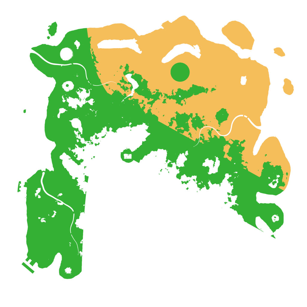 Biome Rust Map: Procedural Map, Size: 4250, Seed: 382850102