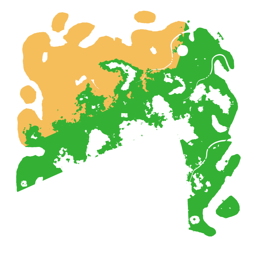 Biome Rust Map: Procedural Map, Size: 4250, Seed: 511703560