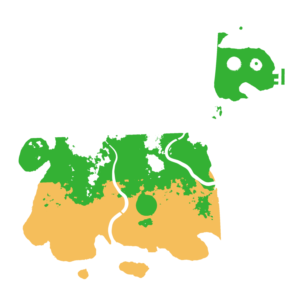 Biome Rust Map: Procedural Map, Size: 3750, Seed: 1417676355