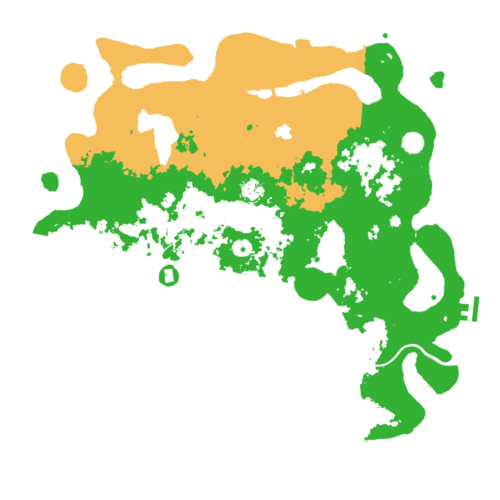Biome Rust Map: Procedural Map, Size: 4000, Seed: 1483796562