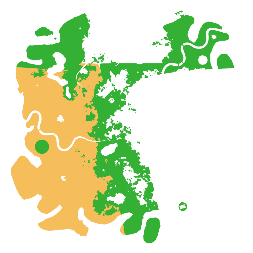 Biome Rust Map: Procedural Map, Size: 4750, Seed: 958056685