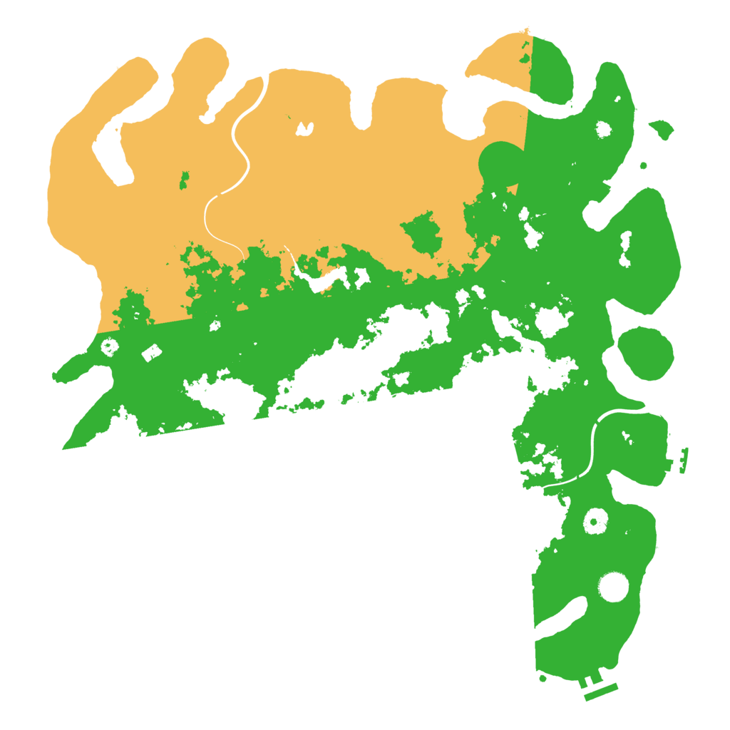 Biome Rust Map: Procedural Map, Size: 4250, Seed: 1861774200