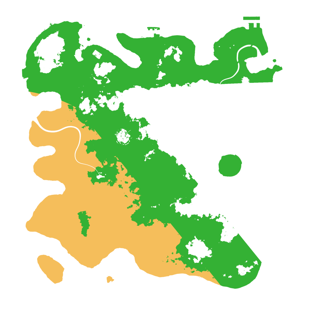Biome Rust Map: Procedural Map, Size: 3750, Seed: 854163957