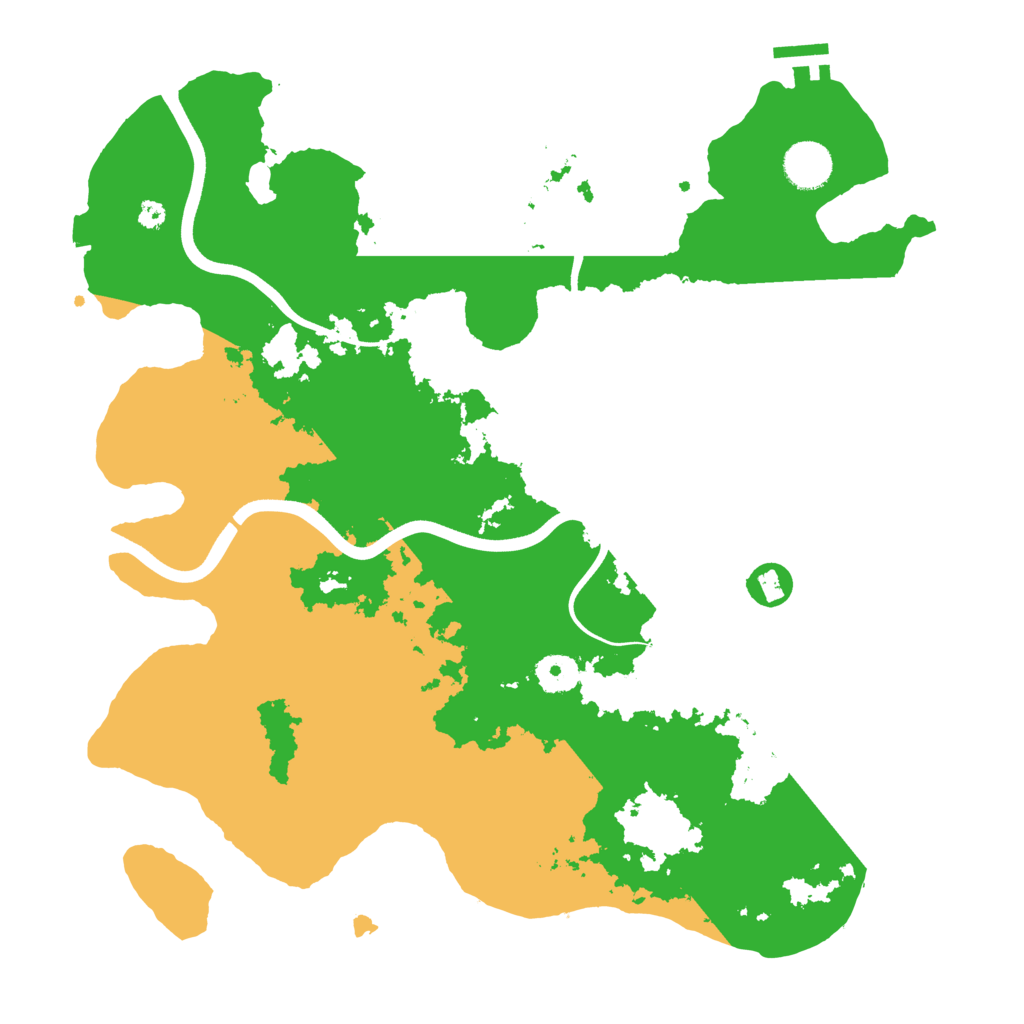 Biome Rust Map: Procedural Map, Size: 3750, Seed: 854163957