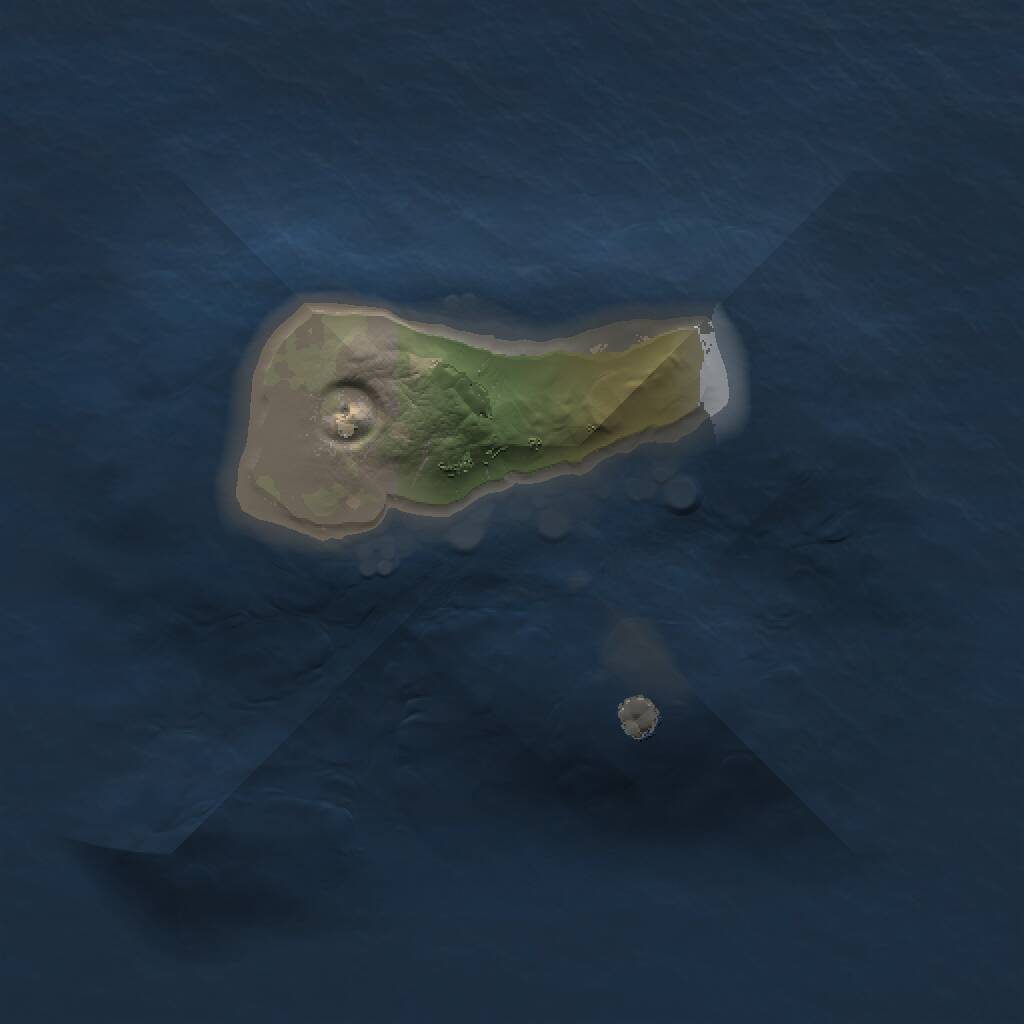 Rust Map: Procedural Map, Size: 1000, Seed: 861655, 1 Monuments