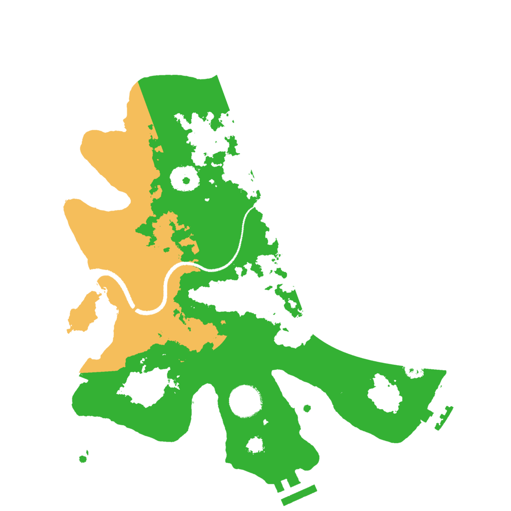 Biome Rust Map: Procedural Map, Size: 2800, Seed: 1132154648