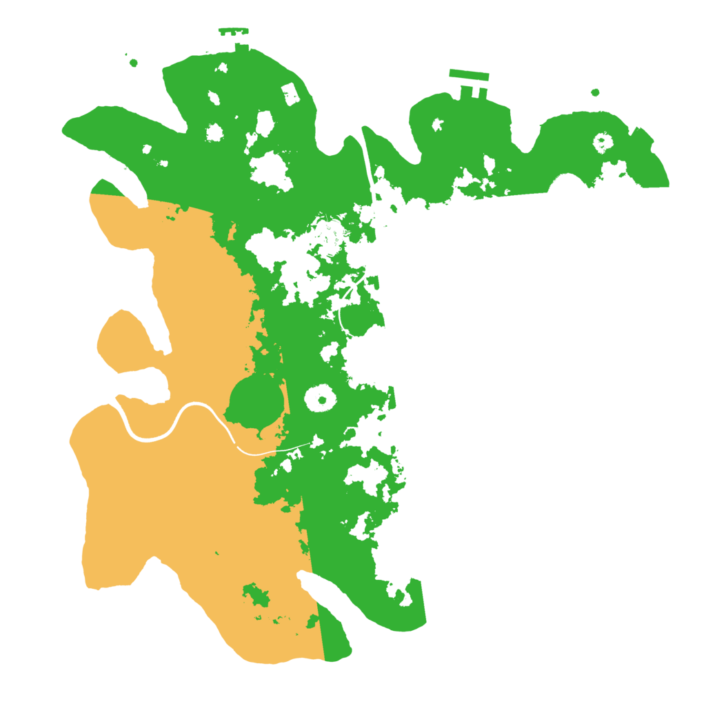 Biome Rust Map: Procedural Map, Size: 3600, Seed: 800