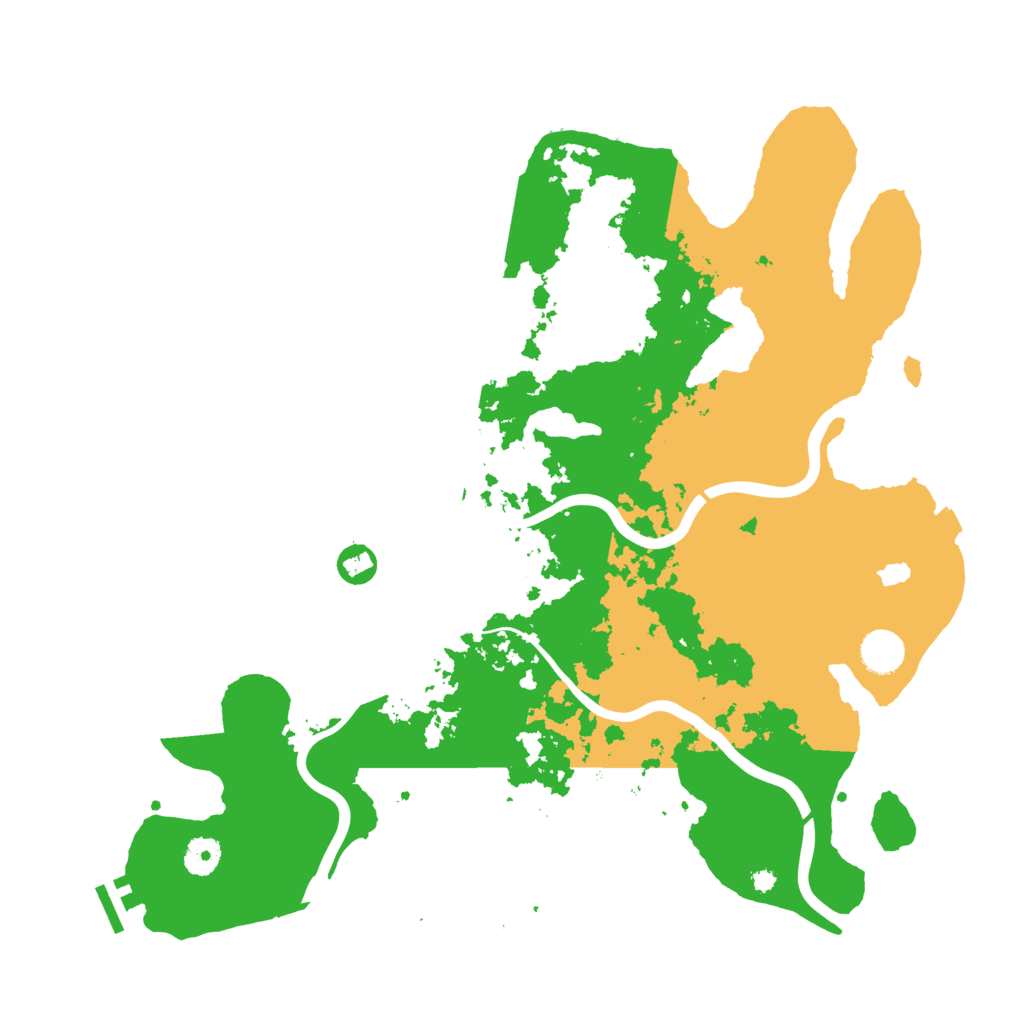 Biome Rust Map: Procedural Map, Size: 4100, Seed: 170000