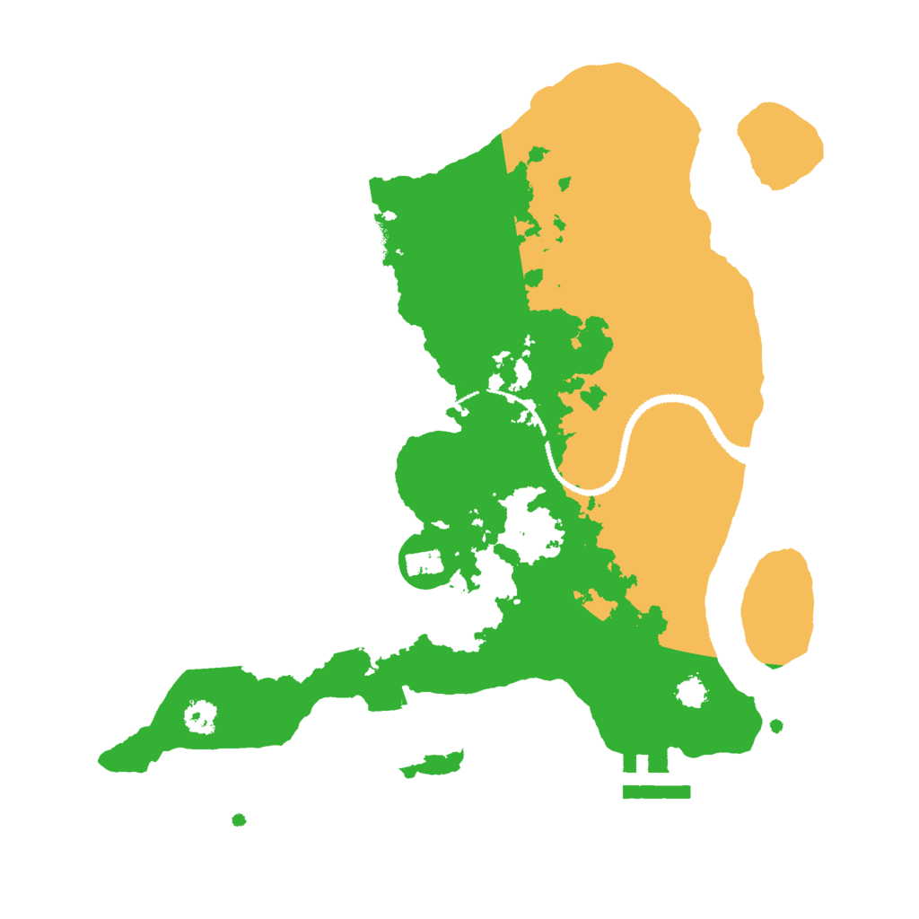 Biome Rust Map: Procedural Map, Size: 2750, Seed: 700797996