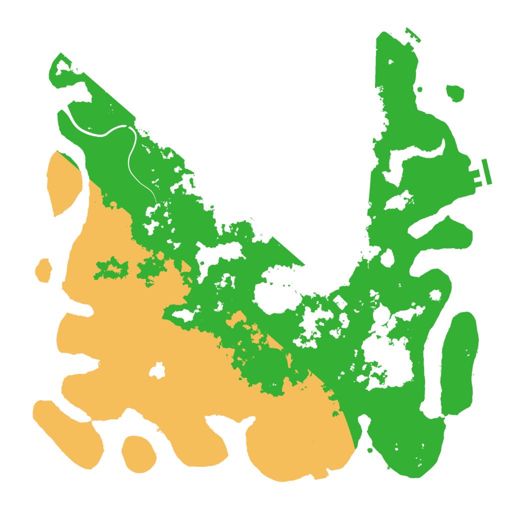 Biome Rust Map: Procedural Map, Size: 4000, Seed: 637918703
