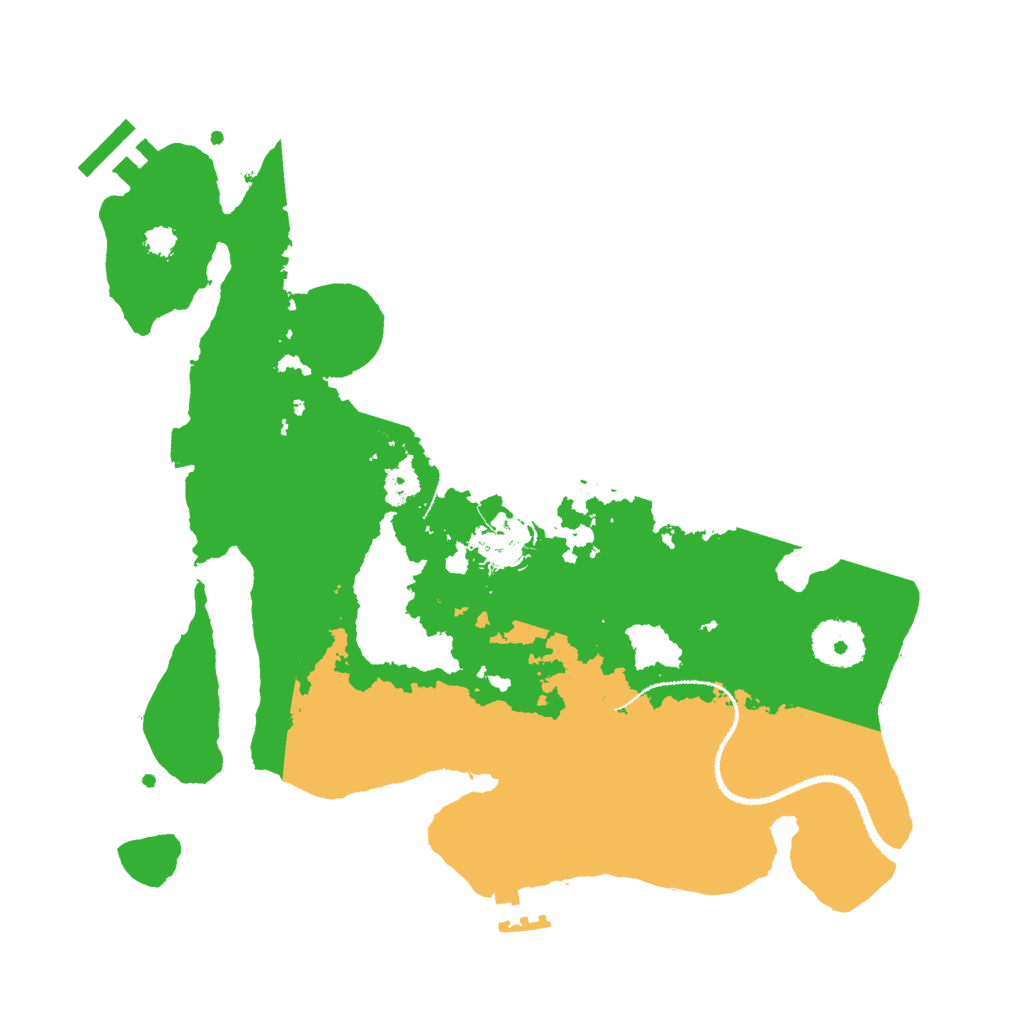 Biome Rust Map: Procedural Map, Size: 3000, Seed: 720007240