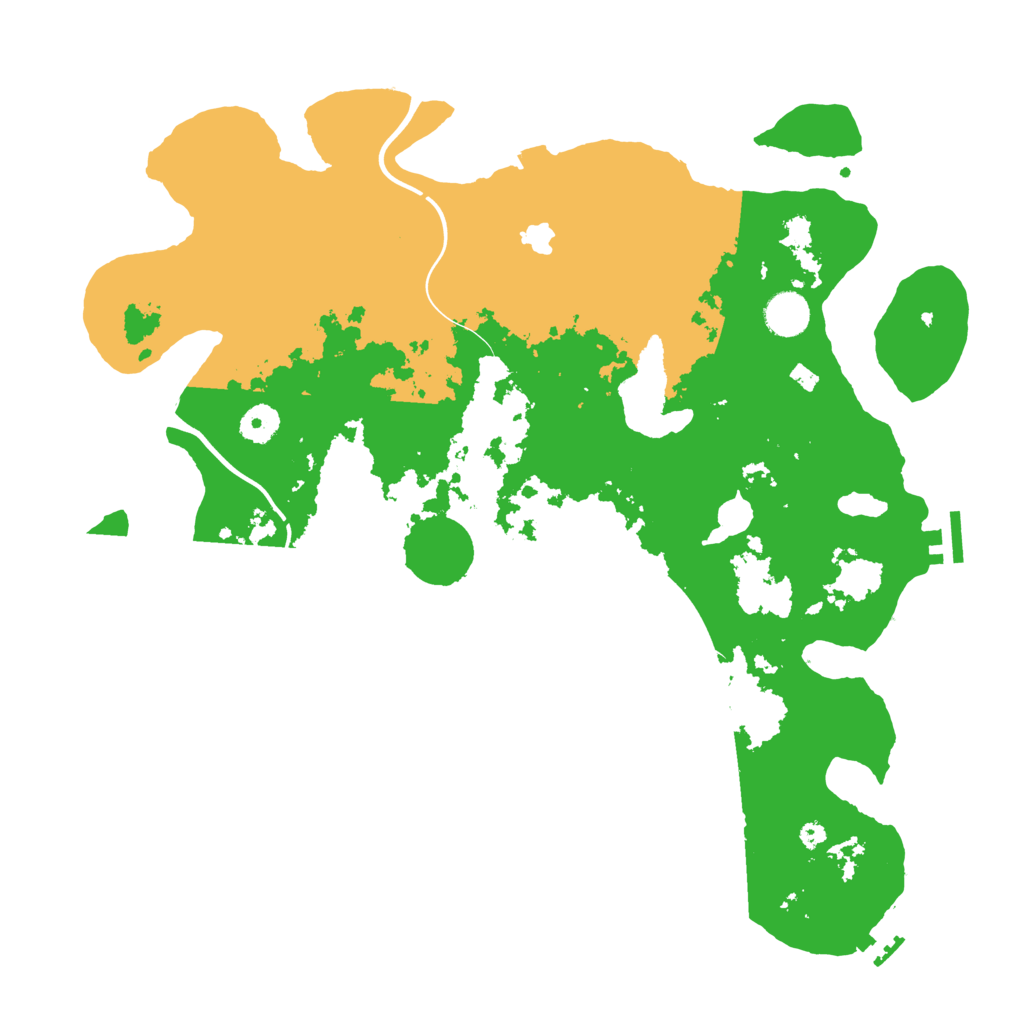 Biome Rust Map: Procedural Map, Size: 4000, Seed: 673985323